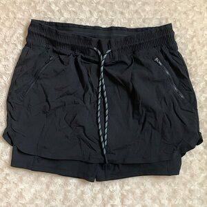 Athleta black skort